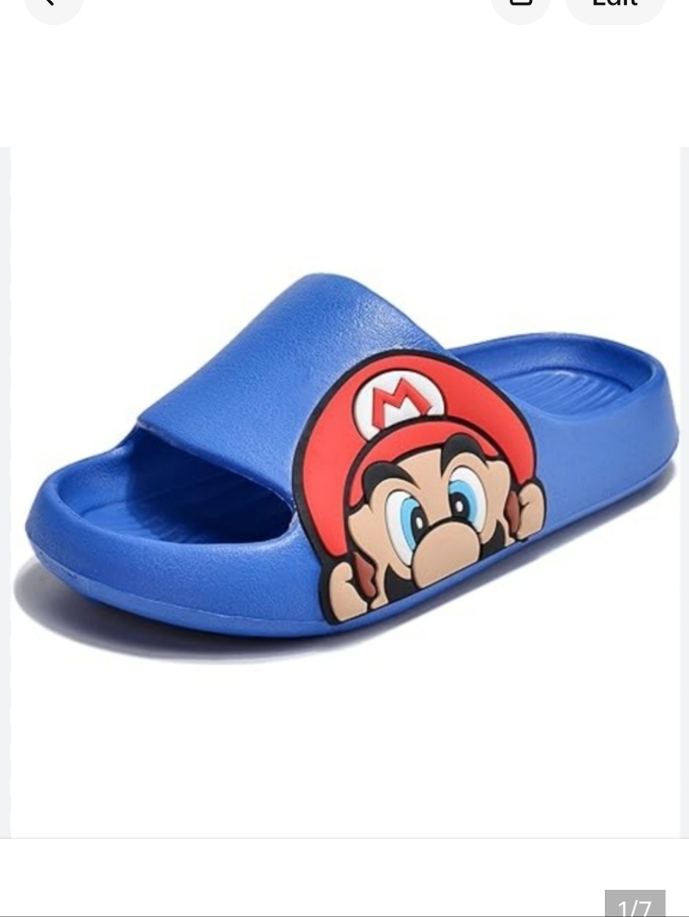Nintendo Mario Rubber Slides 2.5